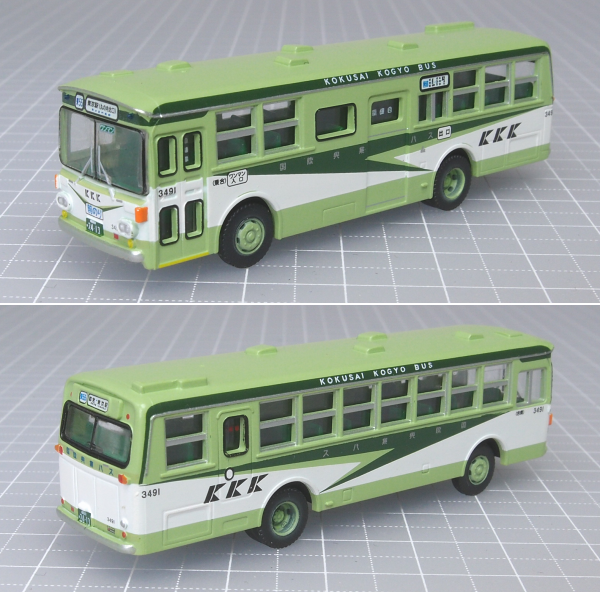 きまぐれレビュー No.055 THEバスコレクション 京都交通55号車Ⅱ （トミーテック動態保存車）