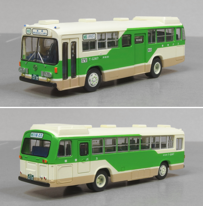 2018/10/06 昭和50年代の都営バス～～呉羽製モノコックボディーを作る